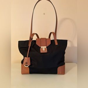 TORY BURCH Zip top Nylon Shoulder Bag